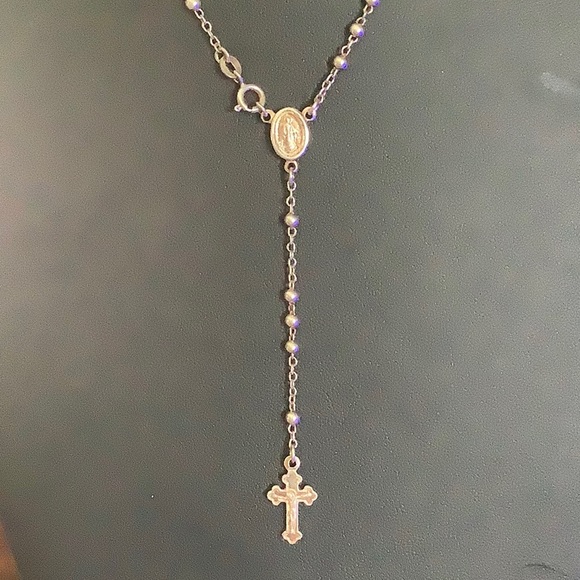 Rosary Cross Pendant Necklace
GLAZE JEWELRY NWOT - Picture 3 of 7